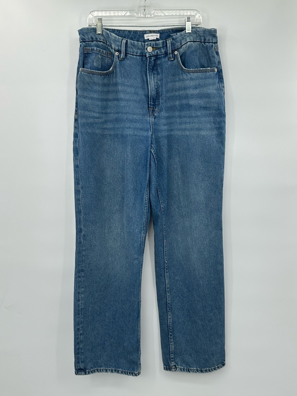 Good American Good 90’s Mid Rise Baggy Jeans size 30